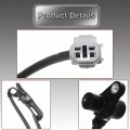 Abs Wheel Speed Sensor 89543080 Front Left Fit For Toyota Sienna V6 3 3l 2004 2005 2006 3 5l 2007 2008 2009 2010 Replace Oe