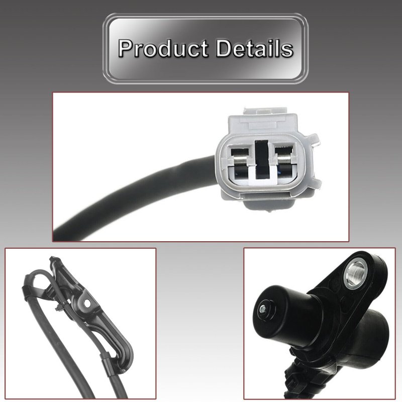Abs Wheel Speed Sensor 89543080 Front Left Fit For Toyota Sienna V6 3 3l 2004 2005 2006 3 5l 2007 2008 2009 2010 Replace Oe