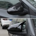 Cakievro Carbon Fiber Patterned For Chevrolet Cruze 2009-2012 Side Wing Rear View Mirror Covers Abs Trim With Ox Horn Car
