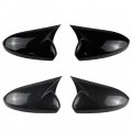 Cakievro Carbon Fiber Patterned For Chevrolet Cruze 2009-2012 Side Wing Rear View Mirror Covers Abs Trim With Ox Horn Car