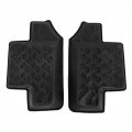 Car Floor Mat Black Rubber Pair Rear Non Slip Door Foot Pad Fits For Jeep Wrangler Jk 2 Doors 2007 2017