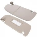 Left Right Sides Gray Sun Visor Assembly Fit For 2002 2003 2004 2005 2006 2007 2008 Dodge Ram 1500 W O Sunroof 