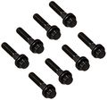 134-2103 12 Point Intake Manifold Bolt Kit With Washers For Small Block Chevy Stainless Steel Black Hexagon Bolts Pieces 