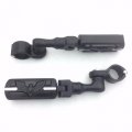 Smt Motorcycle Black Short Angled Adjustable Peg Mounting Kit Eagle Foot For Goldwing Vtx1300 Shadow Valkyrie Triumph 1-1 2