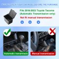Coin Holder For 2016a 2020 2021 2022 2023 Toyota Tacoma 3rd Gen Not Manual Transmission Square Center Console Insert Cubby