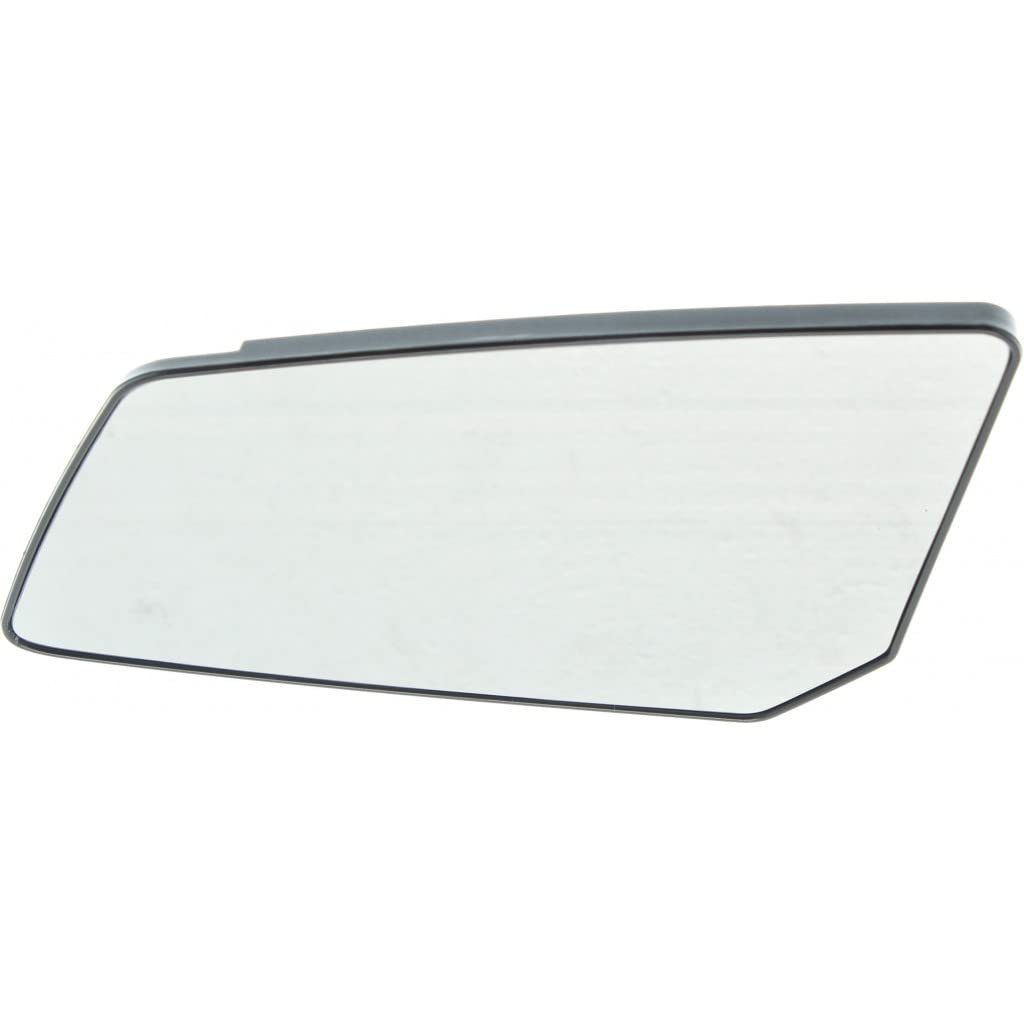 Mirror Glass For Gmc Acadia 2009 2010 2011 2012 Driver Side Non Heated Flat With Backing Plate Fits 25990002 Gm1324124