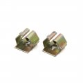 Uxcell 20pcs Universal Copper Tone Car Trim Metal Rivets Bumper Door Panel Screw Fastener Clips U Type Retainer