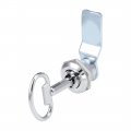 Uxcell Tubular Cam Lock 18mm Cylinder Long Bent Fits Up To 1 4-inch Thick Panel Slotted Key
