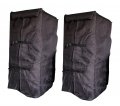Mytee Products 2 Pack Black Quilted Refrigerator Cover Outdoor Fridge Furniture Pad For Moving Storage 38 X 70 Fully Adjustable 
