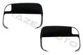 Razer Auto 09-14 Dodge Ram 1500 10-14 2500 3500 Glossy Black Towing Mirror With Turn Signal 