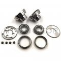 Httmt- Neck Cups Integrated Internal Fork Stops Wide Glide Springer Chopper For H-d