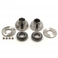 Httmt- Neck Cups Integrated Internal Fork Stops Wide Glide Springer Chopper Compatible With H-d