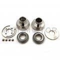 Httmt- Neck Cups Integrated Internal Fork Stops Wide Glide Springer Chopper Compatible With H-d