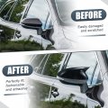 X Autohaux 1 Pair Car Rear View Driver Passenger Side Mirror Cover Cap Overlay Gloss Black For Toyota Corolla 2020-2023 Guard