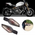 Aramox Turn Light For Ducati Streetfighter 848 1099 Multistrada 1200 Pair Of Abs Signal Indicator Lamp Smoky Lens