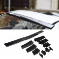 Aintier Universal Rear Window Top Roof Spoiler Glossy Black Fits Most Car