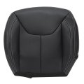 Black Microfiber Leather Driver Side Bottom Seat Cover For Jeep Wrangler Unlimited Rubicon Sport Sahara 2013 2014 2015 2016 