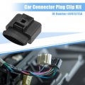 Uxcell 1 Set 5 Pin No 1j0973775a Sealed Female Jpt Connector Adapter Plug Clip Kit Replacement For Vw Audi