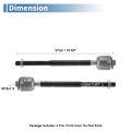 2 Pcs Front Inner Tie Rod Ends Kit Suspension Steering End For Chevrolet Colorado 2004-2006 Rwd Gmc Canyon Rw Drag Link No