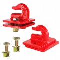 Abn Tractor Bucket Hooks 2pk 3 8in Grab Hook Steel Grade 70 Chain For Skidloader And Farm Truck 