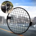 Qiilu Royal Enfield Himalayan 8a Mesh Headlight Guard 6 3 Retro Motorcycle Grill Side Mount Lamp Cover Mask Cafe Racer Inch