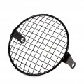 Royal Enfield Himalayan 8a Mesh Headlight Guard 6 3 Retro Motorcycle Grill Side Mount Lamp Cover Mask Cafe Racer Inch