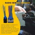 Nghtmre 24 Pin And 12 Car Stereo Radio Wiring Harness Plug For 2003-2007 Chevrolet Silverado Update Version