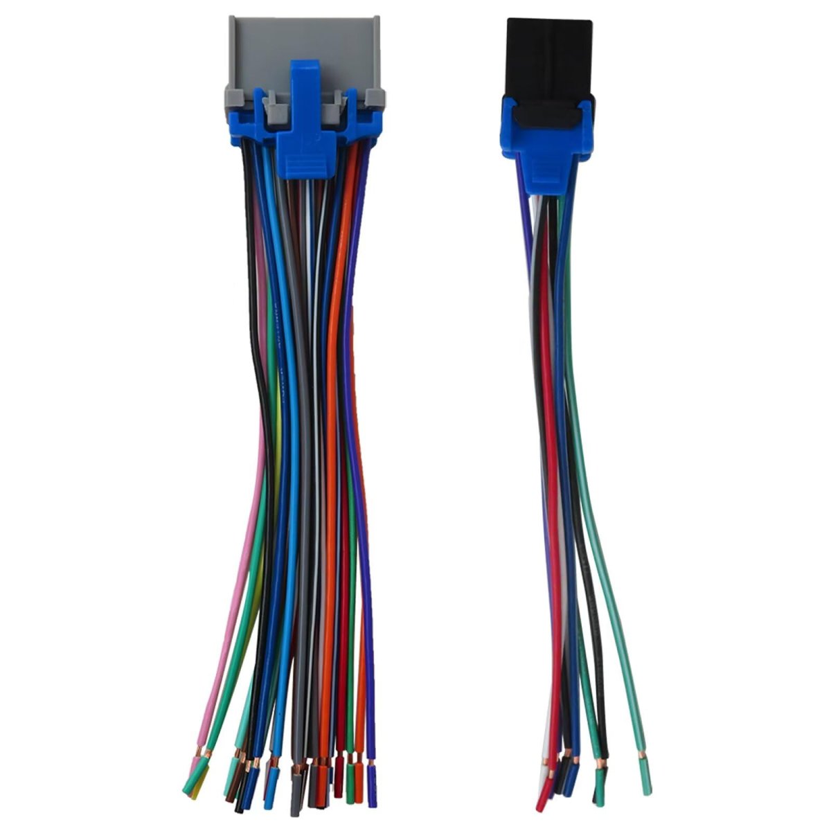 Nghtmre 24 Pin And 12 Car Stereo Radio Wiring Harness Plug For 2003-2007 Chevrolet Silverado Update Version