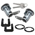 Door Lock Cylinder Set W Keys Switch Kit Fit For Ford E150 Econoline Base Extended Passenger Van 2-door 5 8l 5753cc 351cu In V8 