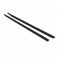 Topteng 4pcs Car Outside Window Weatherstrip Seal Belt Moulding Trim Fits For Honda Civic 2016-2021
