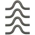 3 8 Bar Weld On Safety Chain Clips For Truck Trailer Hitch Mount Connection Loops 3-3 4 X 1-1 2 Pack 