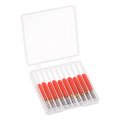 Uxcell 10pcs Wood Carving Router Bit Titanium Coated Solid Carbide Cnc Engraving V Groove Bits 1 8 3 175mm Shank 0 2mm Tip 20