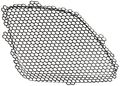 Sherman Replacement Part For Pontiac G6 Passenger Side Grille Assembly Partslink Number Gm1200540 