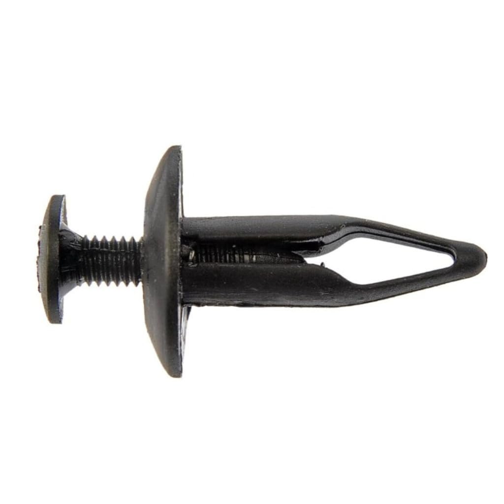 Nylon Blind Rivets Black Screw Type Head Large Flange 0 25 In Hole Size Alx-pau-rb-700-553-cl360a50 Pieces