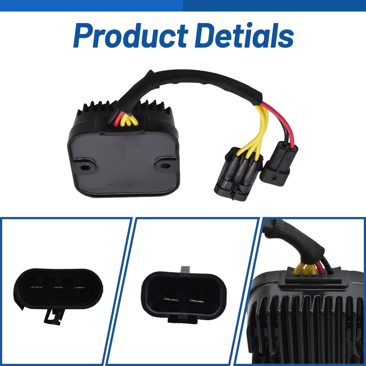 Voltage Regulator Rectifier For Polaris Ranger Crew Xp 900 Rzr S 2013 2016 Replacement Part Number