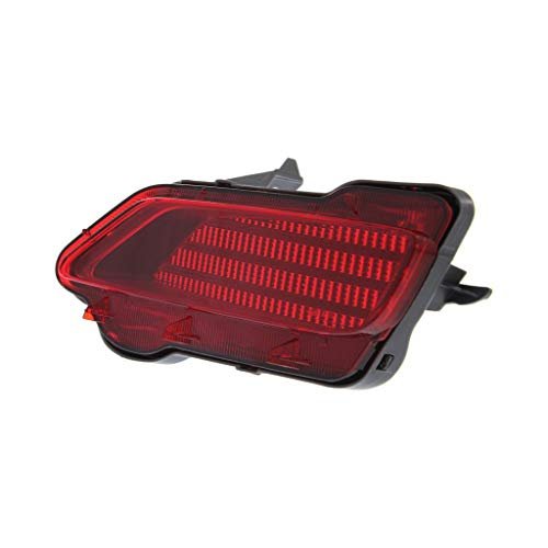 Rear Bumper Reflector Lamp Assembly Pair For Toyota Rav4 2013 2014 2015 Driver And Passenger Side Red Lens To1184107 To1185107