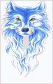 The Ice Wolf Decorative Switchplate Cover 