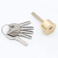 Ldexin Home Safety Vertical Keyway Cylinder Deadbolt Rim Lock Set Exterior Door Anti-theft Locks Right Opened 