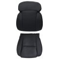 Front Driver Side Bottom And Top Replacement Seat Covers Black Lc20 Lb20 Microfiber Leather For Lexus Gs300 Gs350 Gs430 Gs450h 