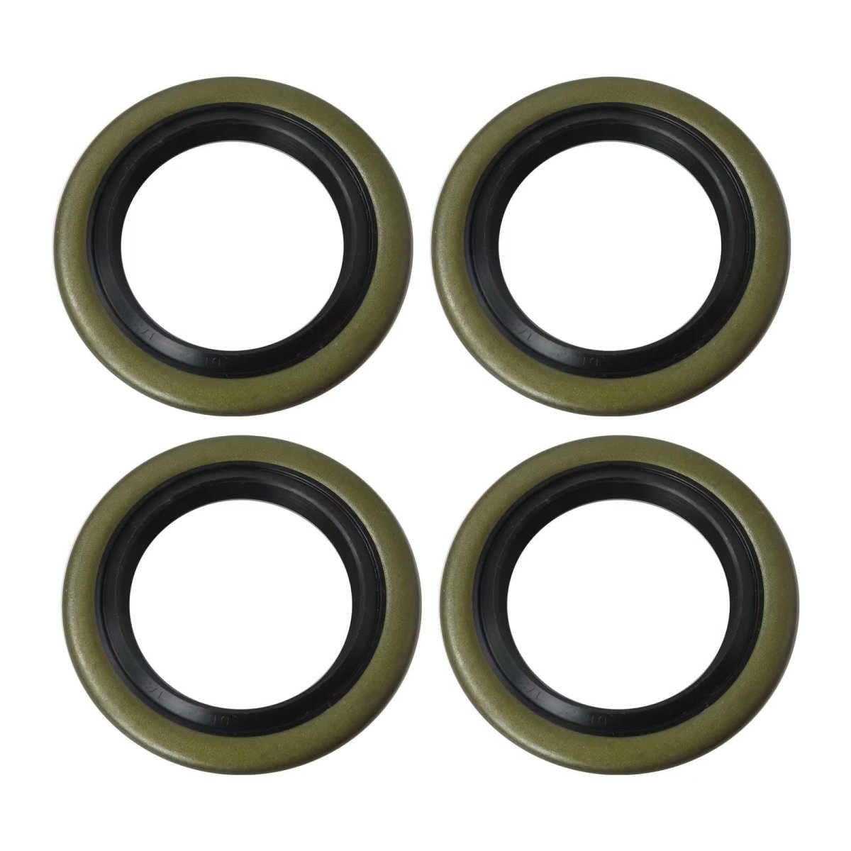 Blue Elf 4pcs Trailer Hub Grease Seals E-z Lube 1 719 X 2 565-22028 For 84 Spindle 3 500 Lb Axle