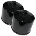 Caltric 2 Pack Oil Filter For Ducati Monster 400 Metallic Dark I E 400s 2001-2008 