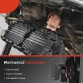 A-premium Front Radiator Grille Air Shutter Actuator With Motor Compatible Ford Fusion 2017-2020 Police Responder Hybrid