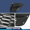 Front Bumper Fog Light Cover Driver Side For Dodge Charger 2020 2023 Fit Models With Hood Scoop Black Part Number 68422115aa