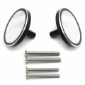 Httmt- Universal White Motorcycle Front Fender Reflector Frame Slider Screw Bolt Compatible With Sport Street Bike P N