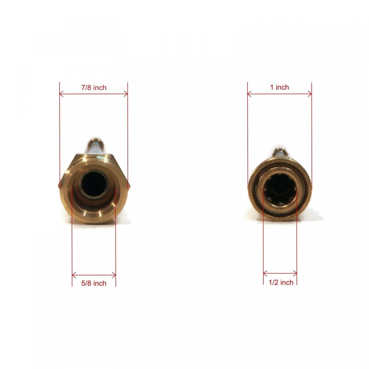 18 In Extension Lance With Quick Connect For Annovi Reverberi 5850 Al248-csc Wand M22 Male Pipe Threadlet And 1 4 In Female
