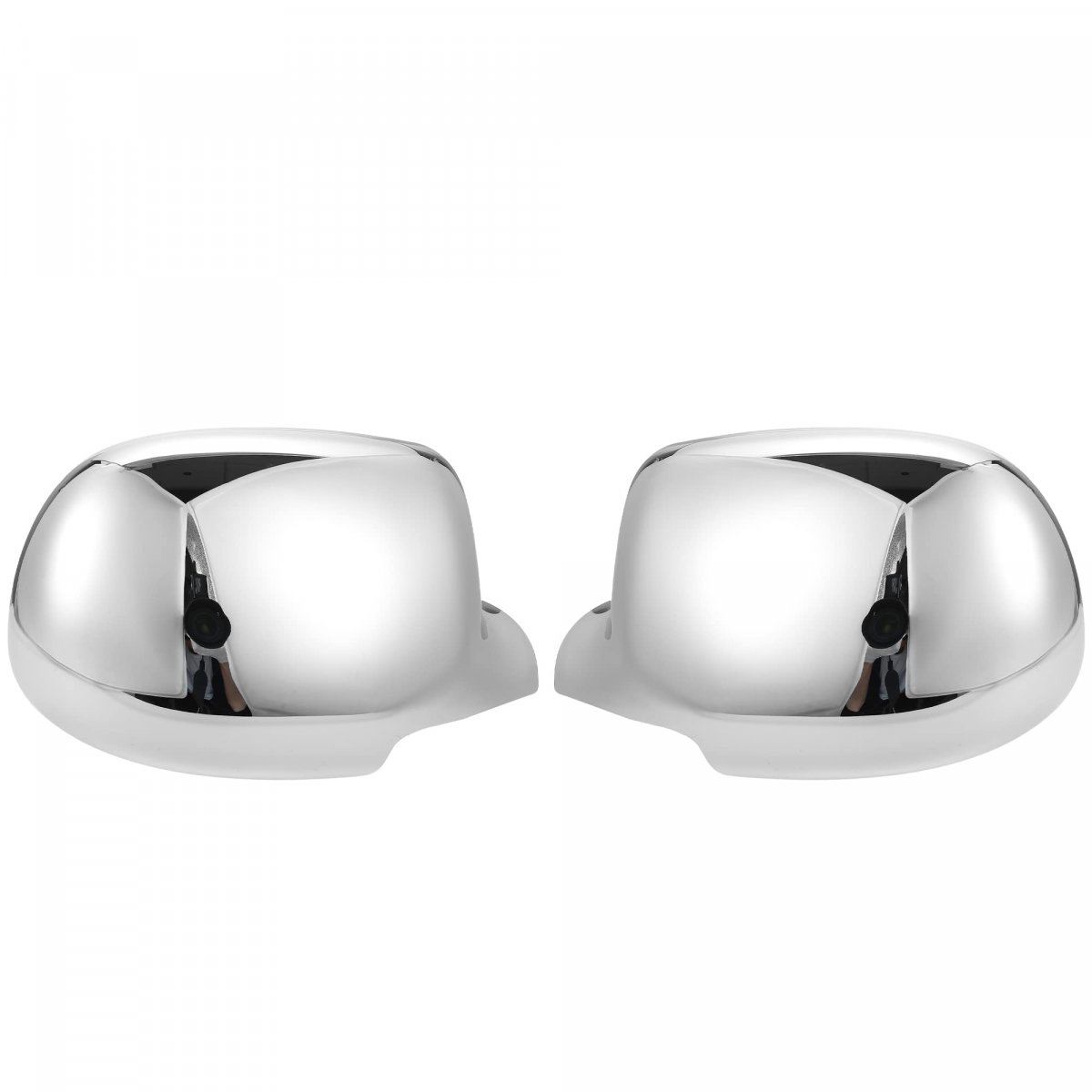 Pair Car Exterior Chrome Plated Power Full Mirror Cover Cap For Gmc Sierra 3500 2001-2006 Chevrolet Silverado