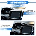 Vekauto Dashboard Cover Compatible For Chevy Silverado 2007-2013 Durable Polyester Black Front Dash Mat