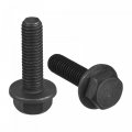 Uxcell Metric M8x25mm Hex Flange Bolts 10pcs 10 9 Grade Carbon Steel Hexagon Head Screws
