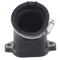 Motoku Throttle Body Intake Manifold Boot Adapter Carburetor Carb Adaptor For Ranger Xp 700 Sportsman Atv