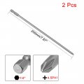 Uxcell 2pcs 1 4 Inch Hex Shank 200 Mm Length Phillips 5ph1 Magnetic Screw Driver S2 Screwdriver Bits